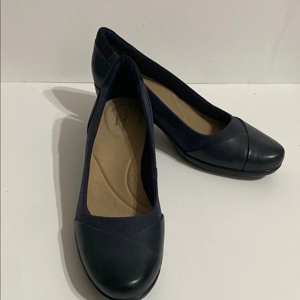Clarks Elegant black Women's Heels Size 11 M
